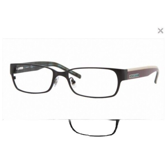 DKNY Black Rectangular Eyeglasses Frame Only DY5597 1004 51 17 140 - Picture 2 of 8